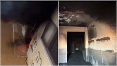 Cisgiordania, coloni israeliani incendiano due moschee