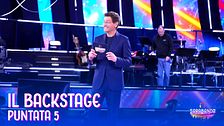 Il backstage della quinta puntata