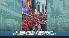 Norvegian Vikin Row a times Square