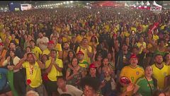 La grande festa di Rio dopo la vittoria del Brasile