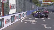L'impressionante incidente di Ticktum in Formula E