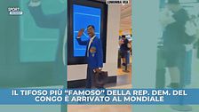 Congo, ecco il tifoso più importante