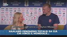 Haaland fenomeno totale: sa già chi vince il Mondiale…
