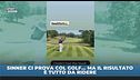 Sinner ci prova col golf… ma il risultato è tutto da ridere