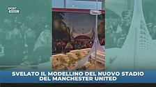 Svelato il modellino del nuovo stadio del Manchester United