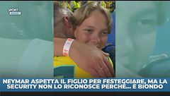 Il figlio di Neymar bloccato perché è biondo