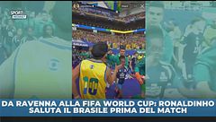 Da Ravenna alla Fifa World Cup: Ronaldinho saluta il Brasile prima del match