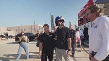 Rally dell'Acropoli, il primo ministro greco fa un giro in pista