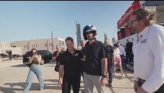 Rally dell'Acropoli, il primo ministro greco fa un giro in pista