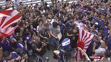 Mondiali, i tifosi giapponesi assaltano l'incrocio di Shibuya a Tokyo