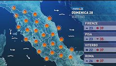 Meteo del 28 giugno