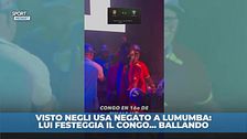 Lumumba non può entrare negli USA, lui festeggia così
