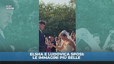 El Shaarawy e Ludovica, nozze da sogno