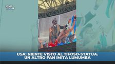 Un altro tifoso-statua per il Congo