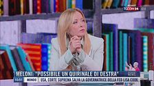 Breaking News delle 11.00 | Meloni: "Possibile un Quirinale di destra"