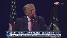 Breaking News delle 11.00 | 4 luglio, Trump: siamo i migliori sulla Terra