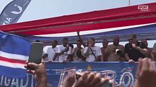Che festa per il ritorno a casa di Capo Verde