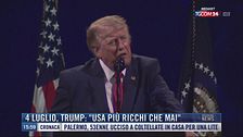 Breaking News delle 16.00 | 4 luglio, Trump: "Usa più ricchi che mai"