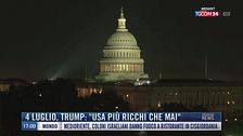 Breaking News delle 17.00 |4 luglio, Trump: "Usa più ricchi che mai"
