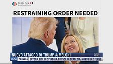 Breaking News delle 11.00 | Nuovo attacco di Trump a Meloni