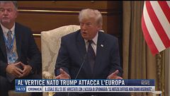 Breaking News delle 14.00 | Al Vertice Nato Trump attacca l'Europa