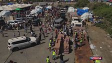 Terremoto Venezuela, la fila dei sopravvissuti per ricevere aiuti umanitari