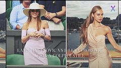 Laila Hasanovic vs Jelena Djokovic, sfida a colpi di stile