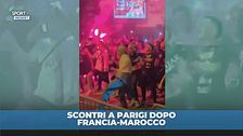 Scontri a Parigi dopo Francia-Marocco
