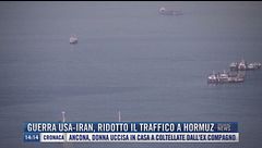 Breaking News delle 14.00 | Guerra Usa-Iran, ridotto il traffico a Hormuz