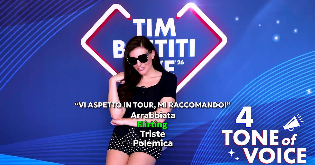 TIM BATTITI LIVE: Dillo in 4 modi Video | Mediaset Infinity