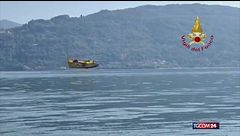 Incendi in Piemonte, a Premosello anche canadair in azione