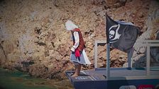 Un tuffo da 20 metri per omaggiare il "Salto della Fede" di Assassin's Creed