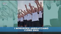 Norvegia: delirio a Oslo per Haaland & Co.