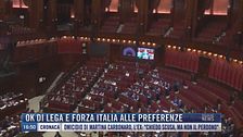 Breaking News delle 17.00 | Ok di Lega e Forza Italia alle preferenze