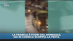 Francia eliminata, pazza festa Corsica