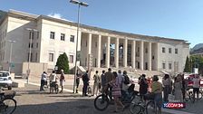 Bolzano, cede parte del palazzo del tribunale: ferita una donna delle pulizie