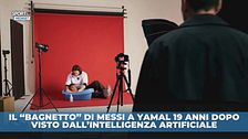 Il "bagnetto" di Messi a Yamal visto dall'Intelligenza Artificiale
