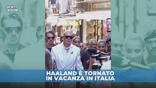 Haaland innamorato del nostro paese, così dalla Sicilia: "Bella Italia"