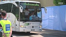 Il Napoli arriva a Dimaro, il ritiro inizia senza Buongiorno