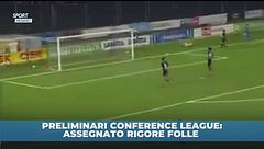 Preliminari Conference: assegnato un rigore folle