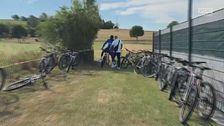 L'Inter corre veloce in Germania, anche... in bici