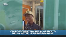 Fiorentina, le prime immagini di Olaui