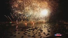 Venezia, i fuochi della Festa del Redentore richiamano migliaia di turisti