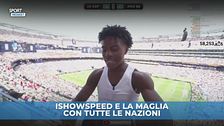 Ishowspeed e la maglia speciale