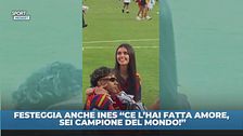 Yamal, festeggia anche Ines: "Ce l'hai fatta amore mio"