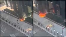 Bomba davanti alla sede Fbi di New York, l'esplosione in mezzo ai passanti
