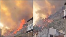 Sicilia, devastante incendio a Castronovo: 21 Comuni senz'acqua | Diverse persone intossicate