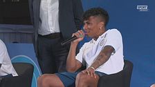 Alisson Santos: "Felice di essere a Napoli"