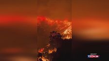 Incendio nell'Agrigentino: evacuate 20 abitazioni a Bivona