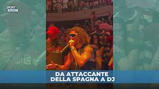 Festa Spagna: Borja Iglesias si trasforma in DJ Panda